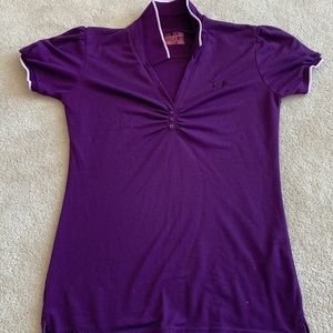 Under ARMOUR PURPLE SHIRT